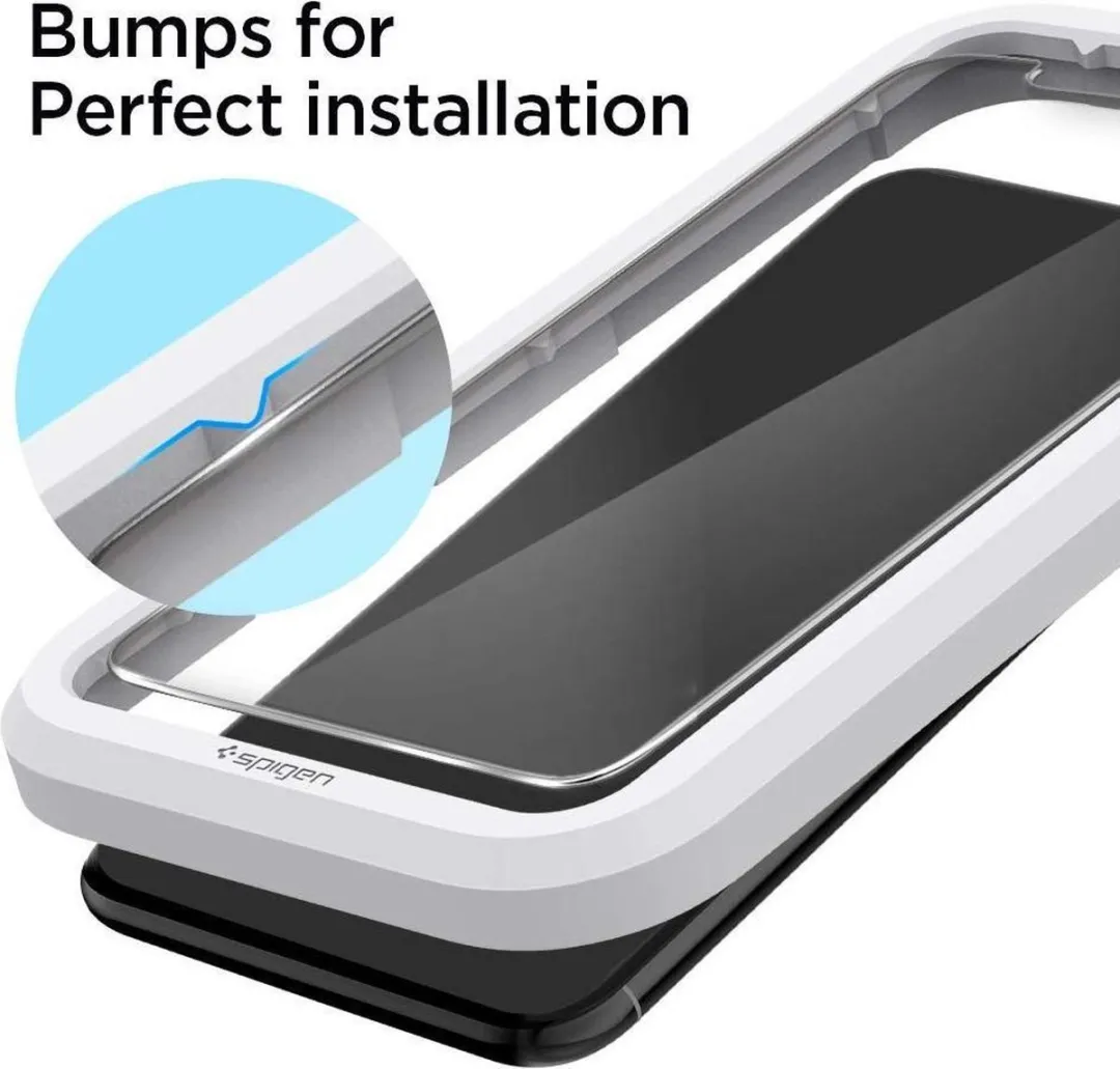 Spigen GlastR AlignMaster iPhone Screenprotector - 2 Stuks