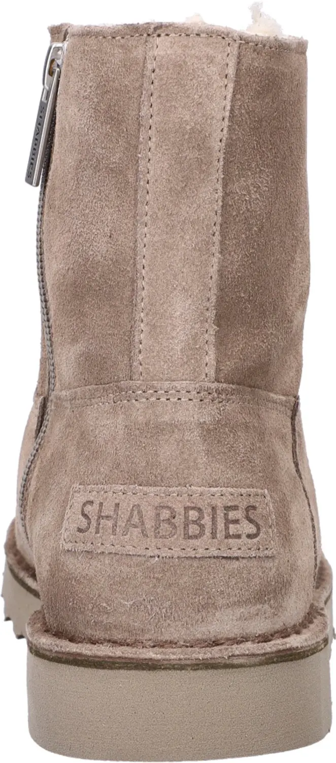 Shabbies Amsterdam Palissa Enkellaarzen - Taupe - afbeelding 4 van 6