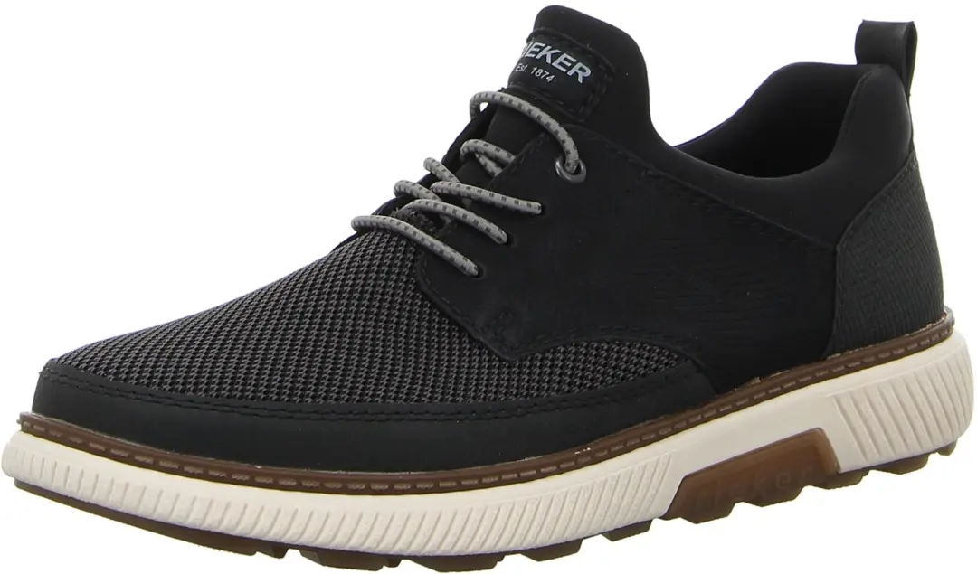 Rieker B3354-00 heren veterschoenen zwart maat 40