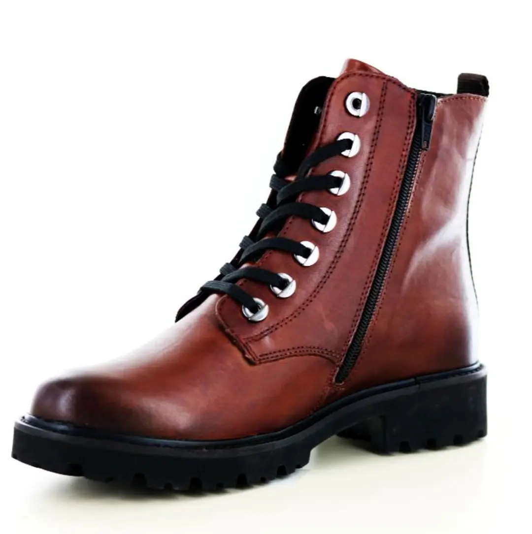Remonte D8671 Enkellaarzen - Bruin - afbeelding 3 van 6