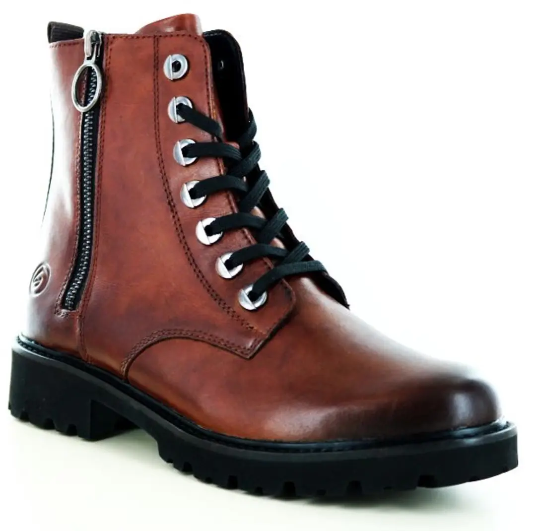 Remonte D8671 Enkellaarzen - Bruin - afbeelding 5 van 6