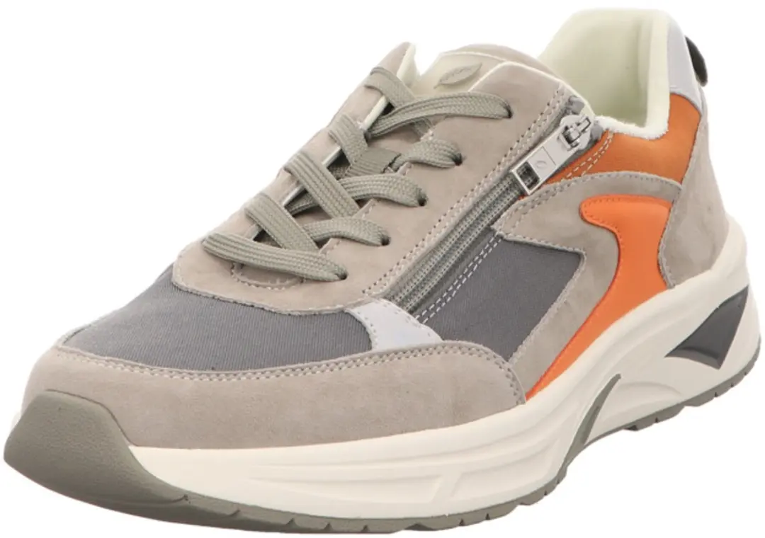 Waldläufer 738002-101/087 heren veterschoenen grijs maat 41