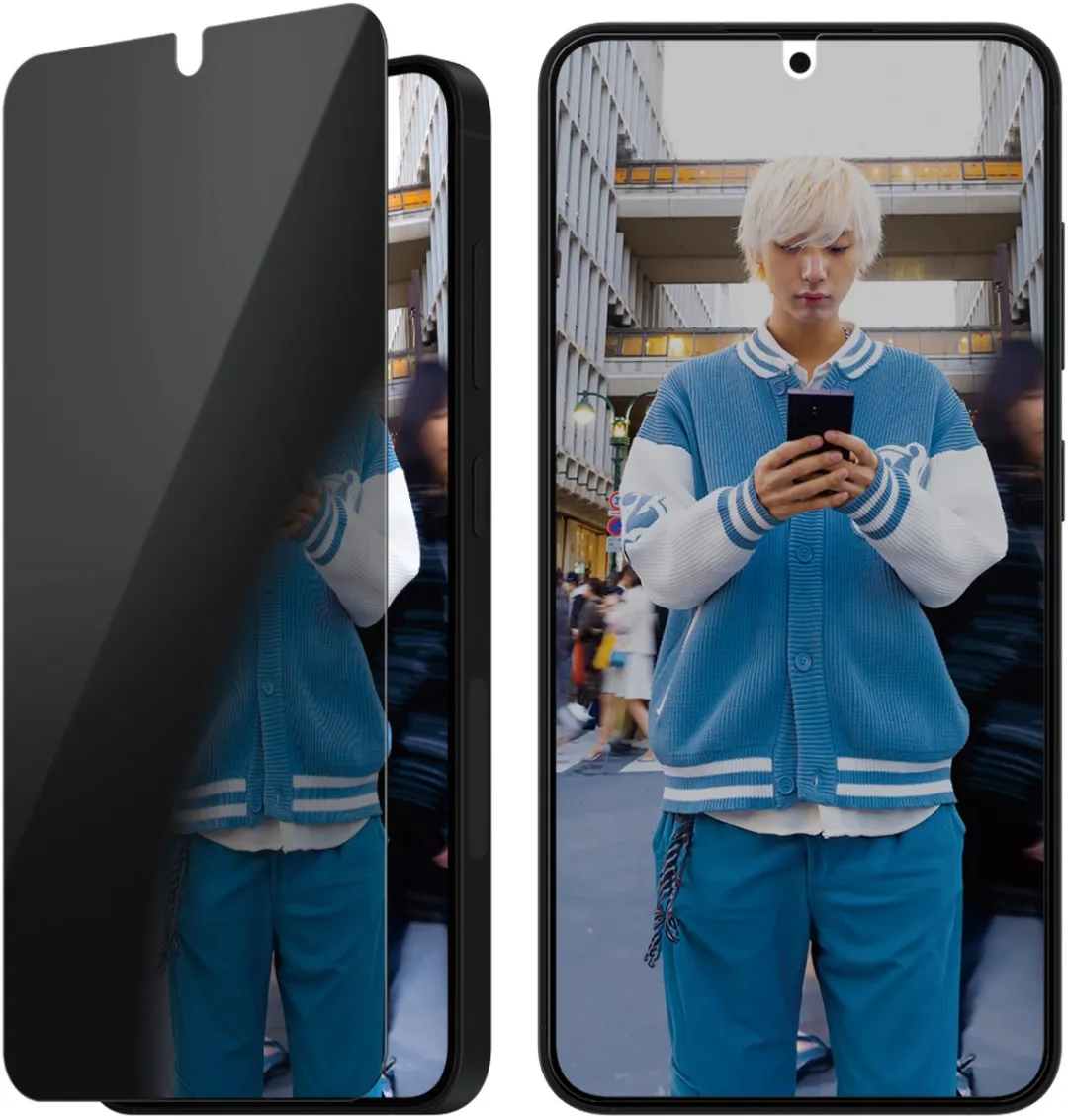 PanzerGlass Ultra-Wide Fit Privacy Screenprotector S25 - Zwart