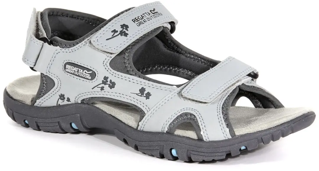 Sandalen Hiking Dames Verstelbare Banden Gewatteerd Voetbed Haris
