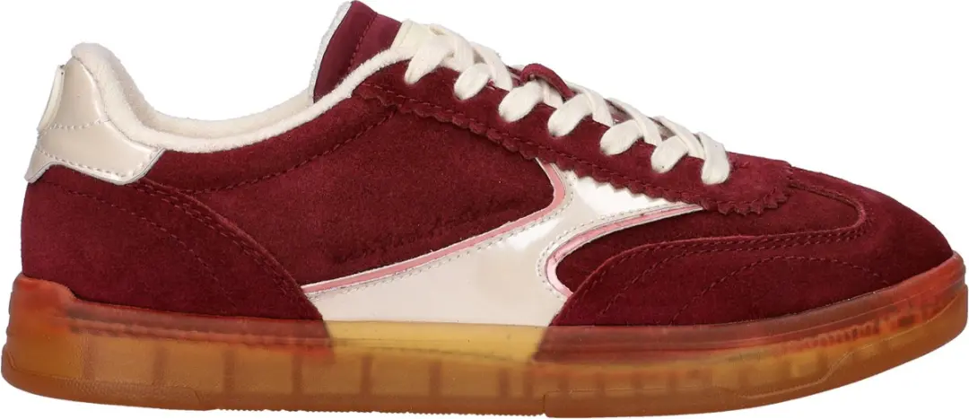 Scotch & Soda Nixie dames sneaker - Bordo - Maat 37
