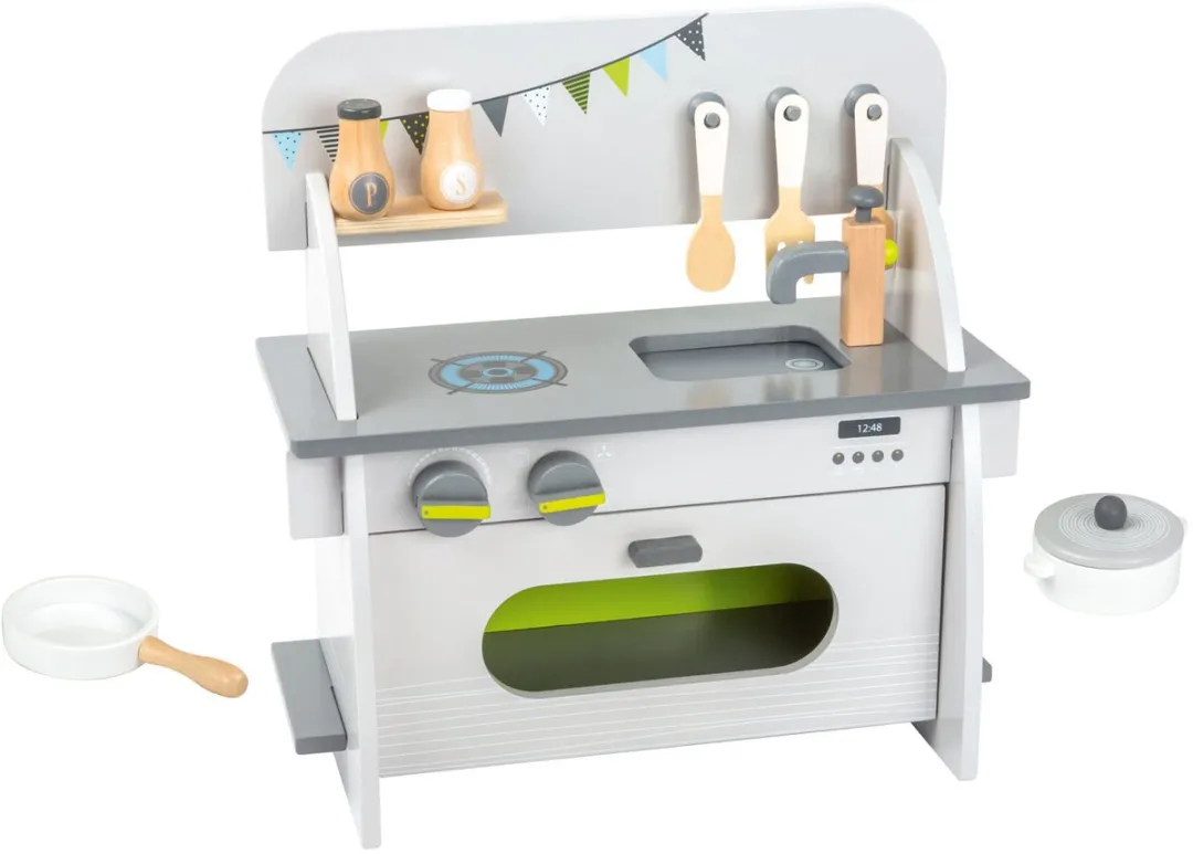 Small Foot Houten Speelkeuken Compact - 9-delig
