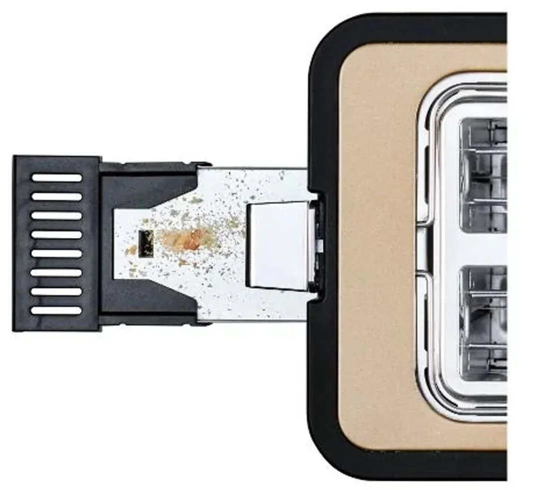 Silvercrest Broodrooster 850W - 2 Sandwiches - Champagne - afbeelding 6 van 6