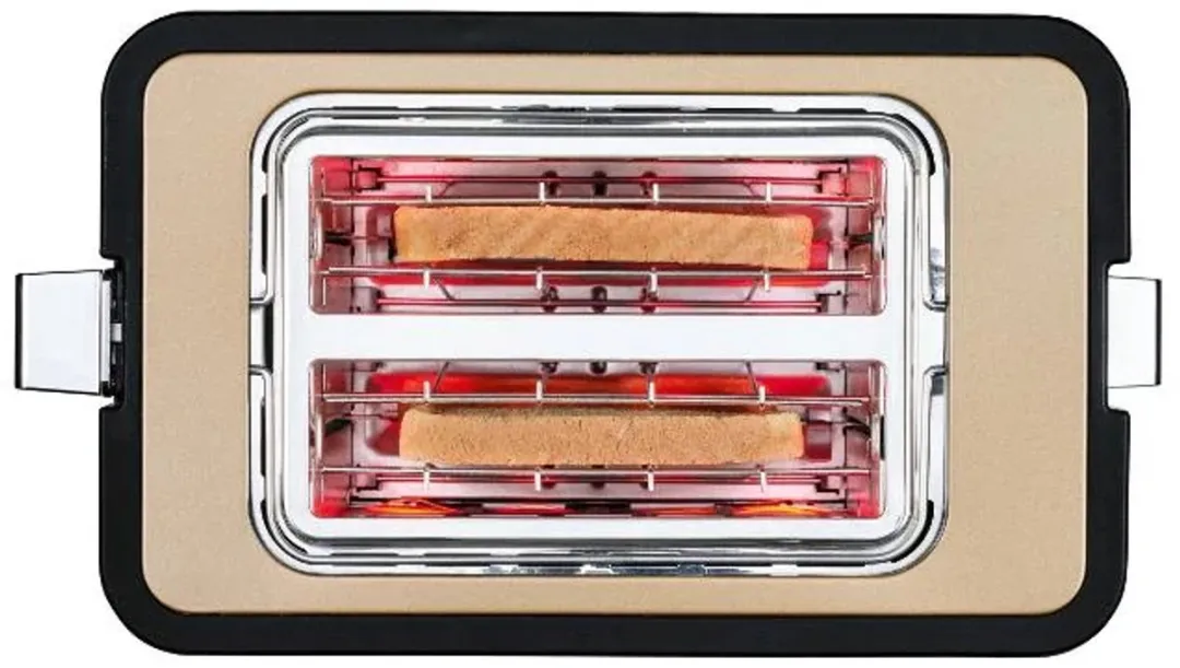 Silvercrest Broodrooster 850W - 2 Sandwiches - Champagne