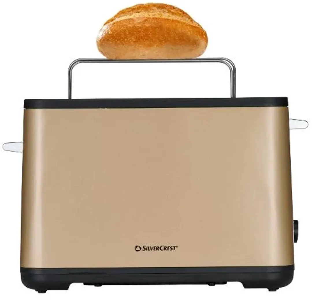 Silvercrest Broodrooster 850W - 2 Sandwiches - Champagne