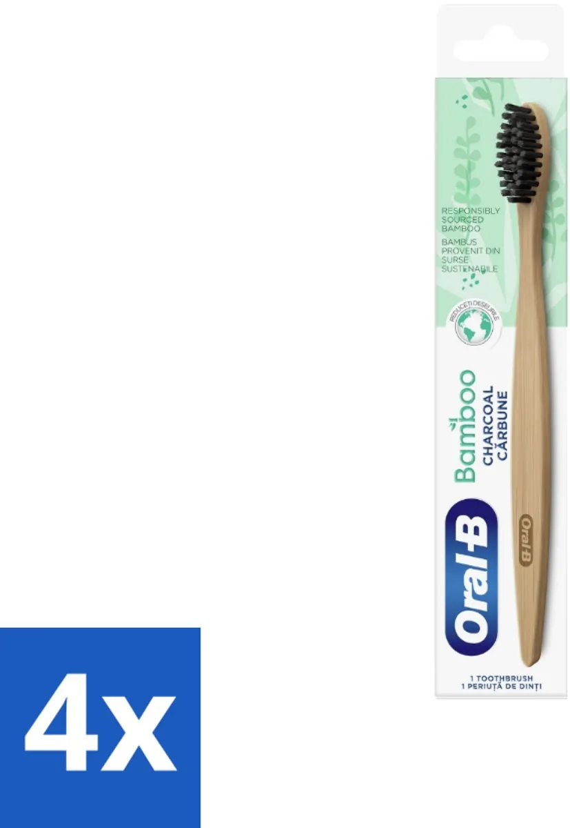 Oral-B Bamboe Tandenborstel Houtskool