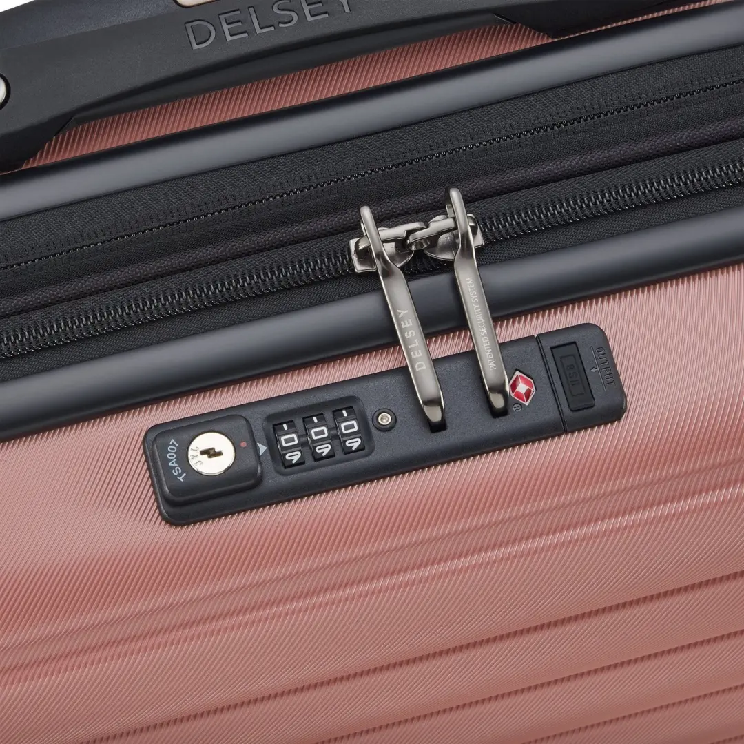 Delsey Shadow 5.0 Handbagage Spinner 55 cm - 35/40 liter - Ash Rose - afbeelding 2 van 6