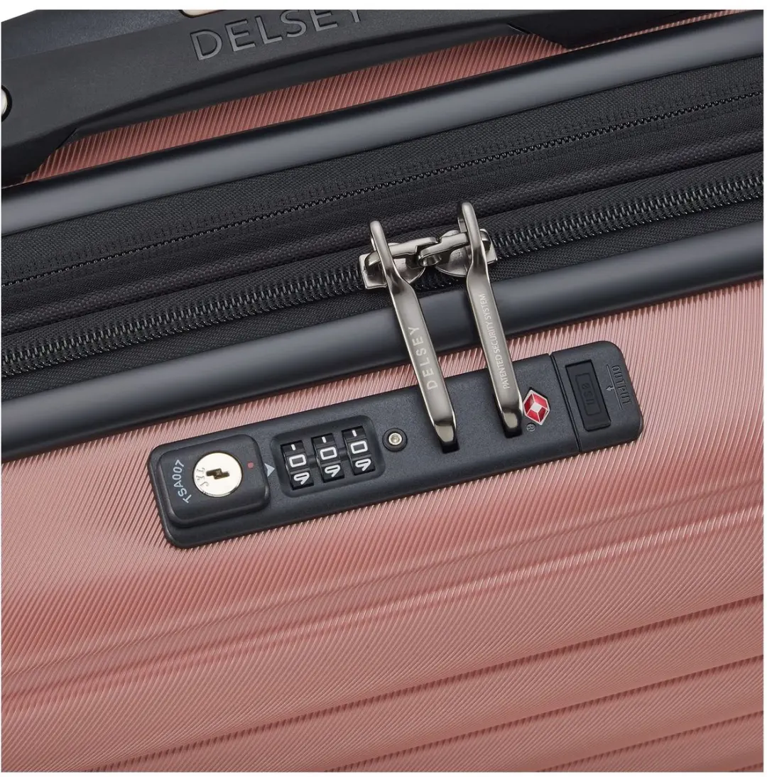 Delsey Shadow 5.0 Handbagage Spinner 55 cm - 35/40 liter - Ash Rose - afbeelding 5 van 6