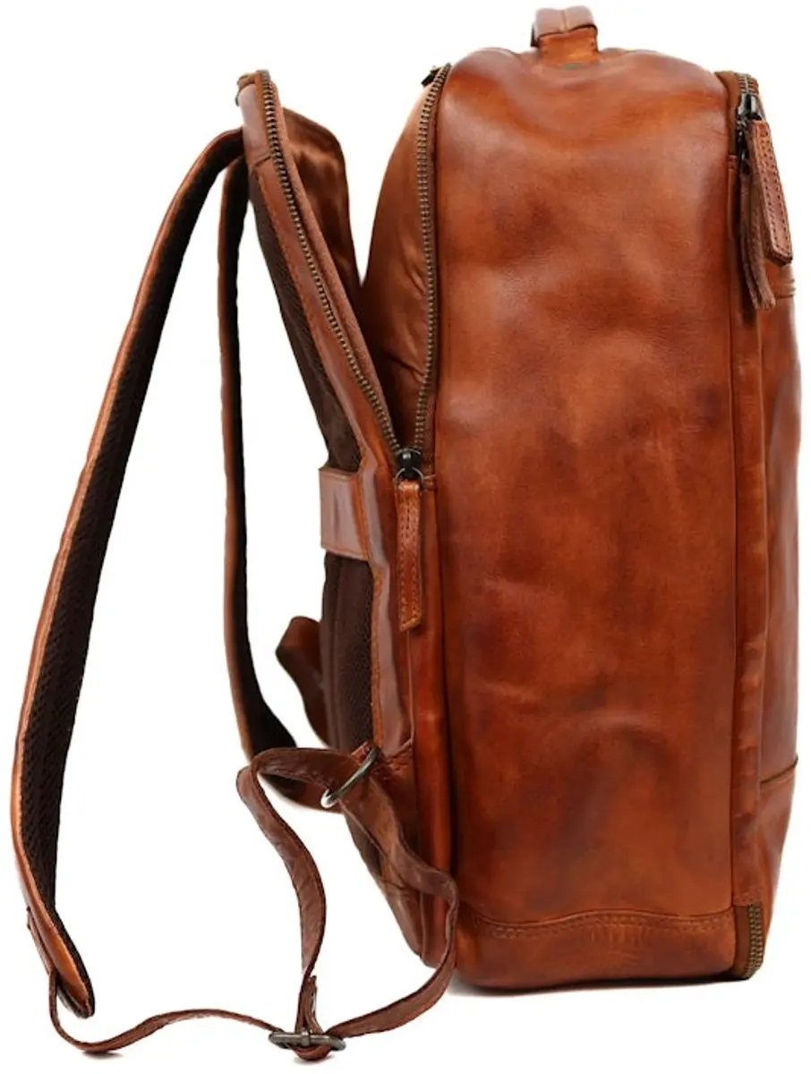 Bear Design Odin Laptoprugzak 16L - 15.6 inch - Cognac - afbeelding 3 van 6