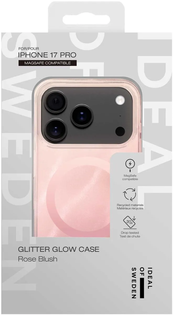 iDeal of Sweden Clear Case iPhone 17 Pro MagSafe - Roze