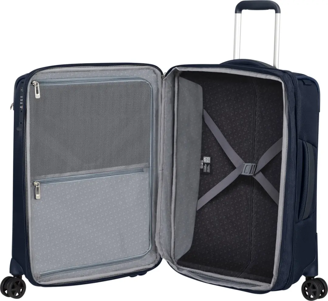 Samsonite Respark Spinner 55 Exp DF Koffer - Midnight Blue - afbeelding 4 van 6