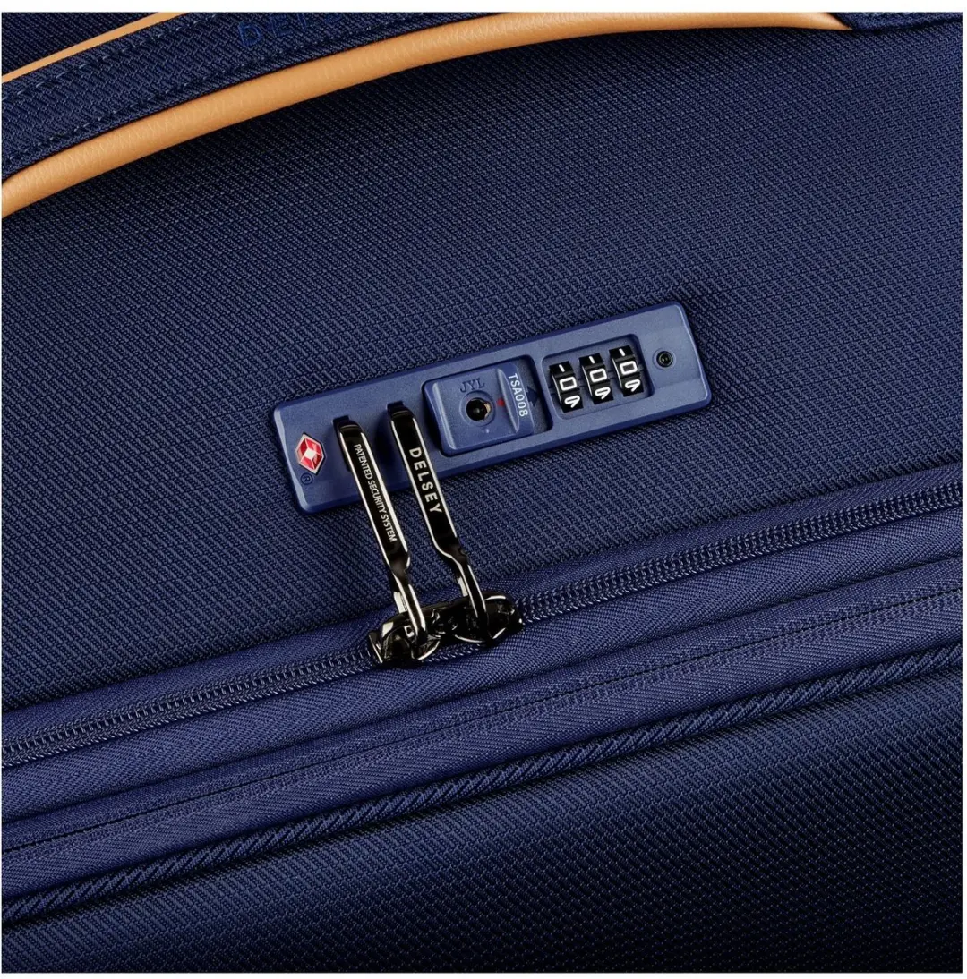 Delsey Montmartre 3 Spinner 83 Koffer - 142L - Navy Blauw - afbeelding 2 van 6