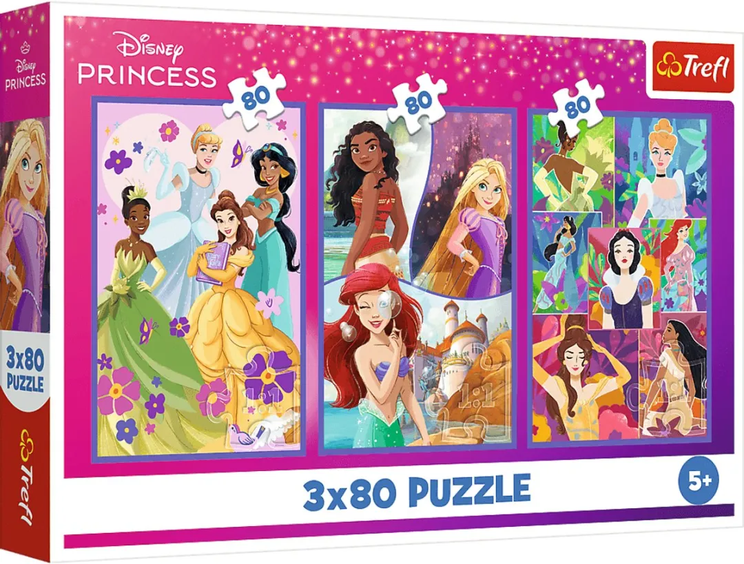 Trefl Princesses Friends Disney Princess 80 Stuks