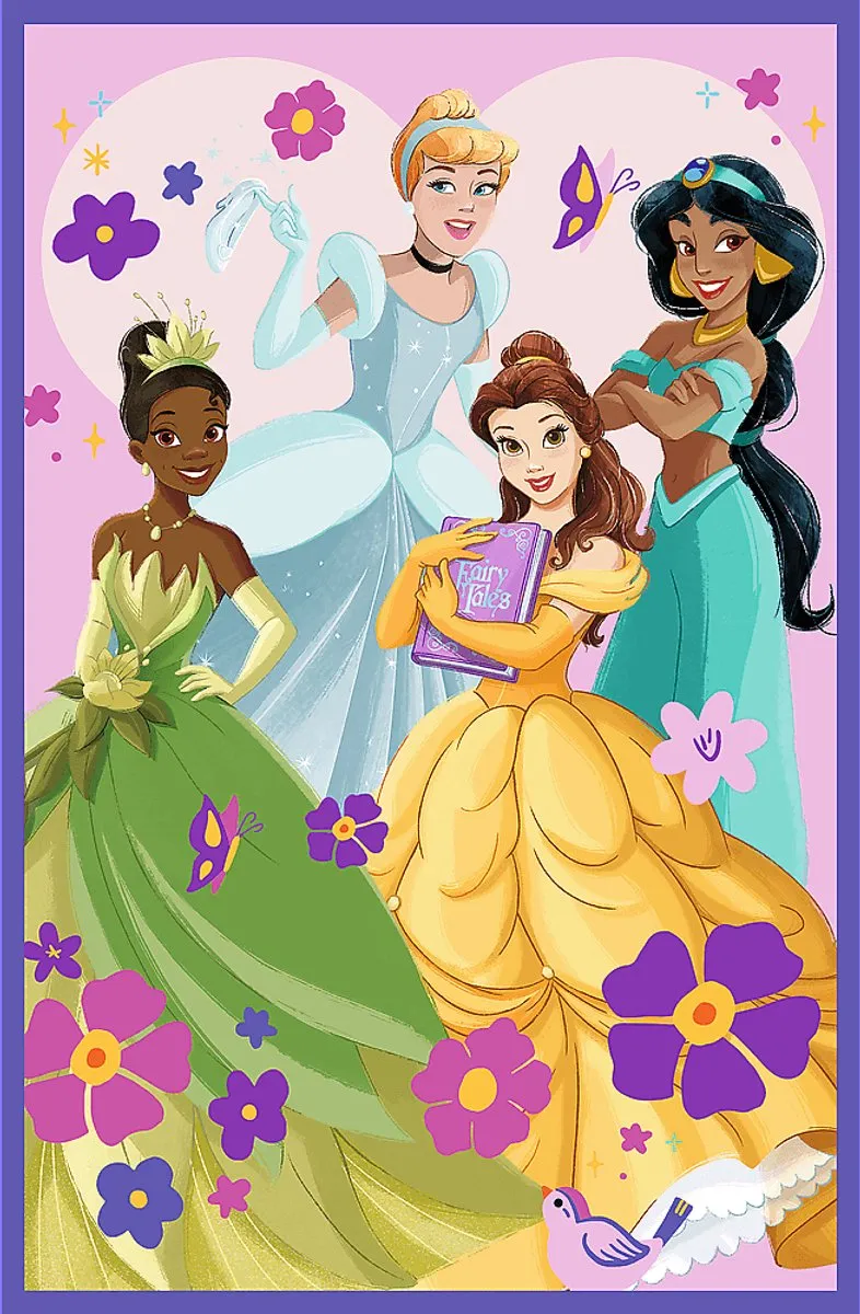 Trefl Princesses Friends Disney Princess 80 Stuks - 3 Puzzels
