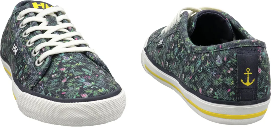 Helly Hansen W Fjord Canvas Shoe V2, Vrouwen, Marineblauw, Sneakers, maat: 37,5 - afbeelding 5 van 5