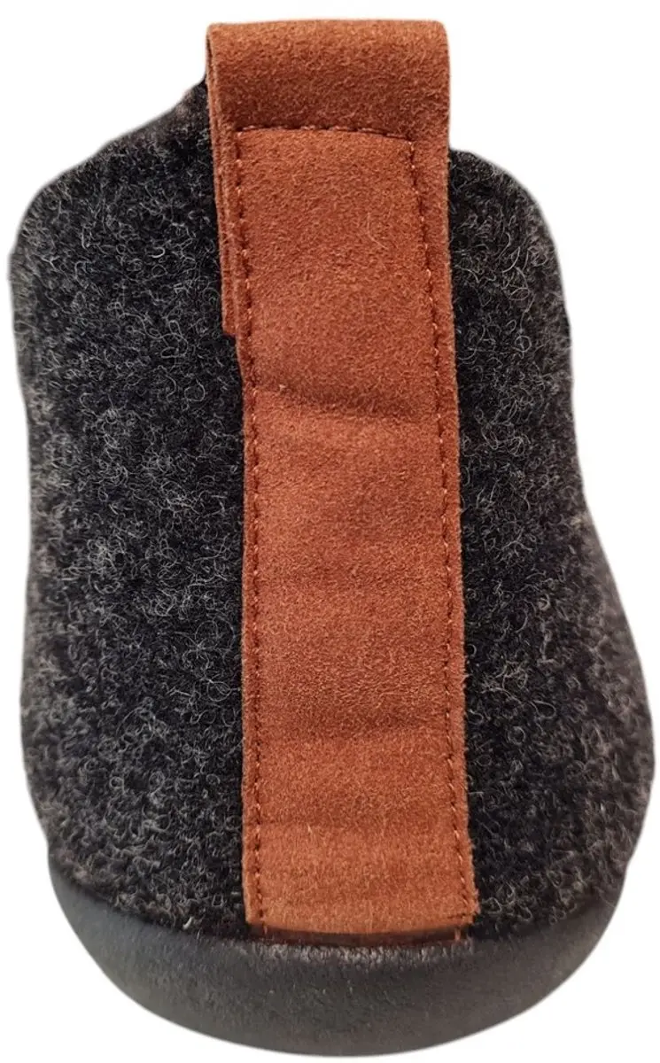 Q-Fit Pisa Heren Pantoffels - Zwart - Maat 42 - afbeelding 3 van 6