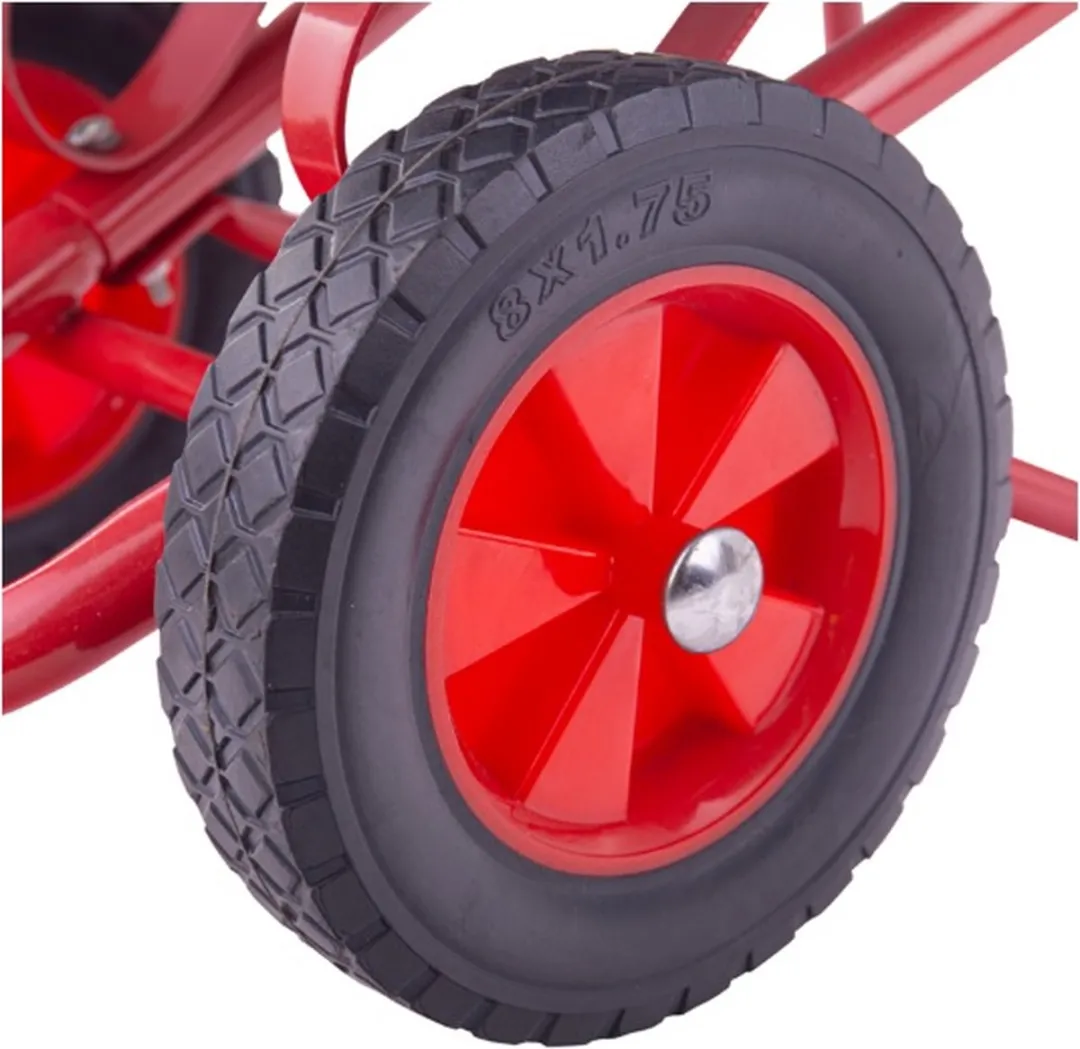 BIGJIGS Kruiwagen - Rood