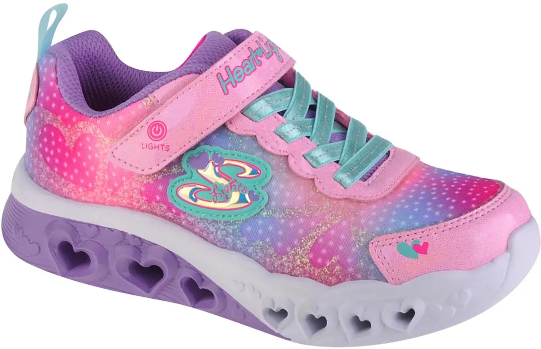 Skechers Flutter Heart Lights-Simply L Meisjes Sneakers