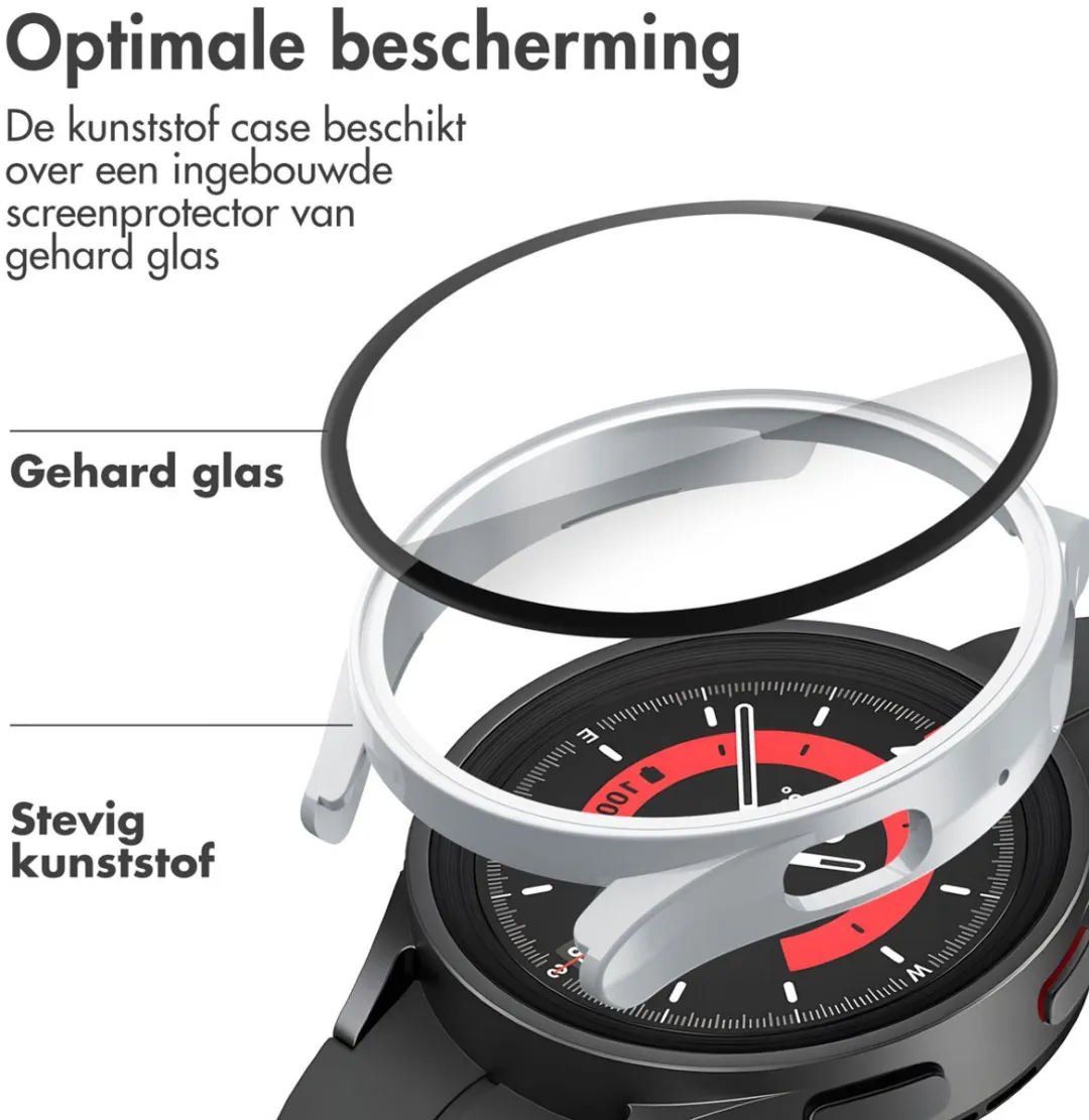 Imoshion Screen Protector Samsung Galaxy Watch 5 44mm - Zilver