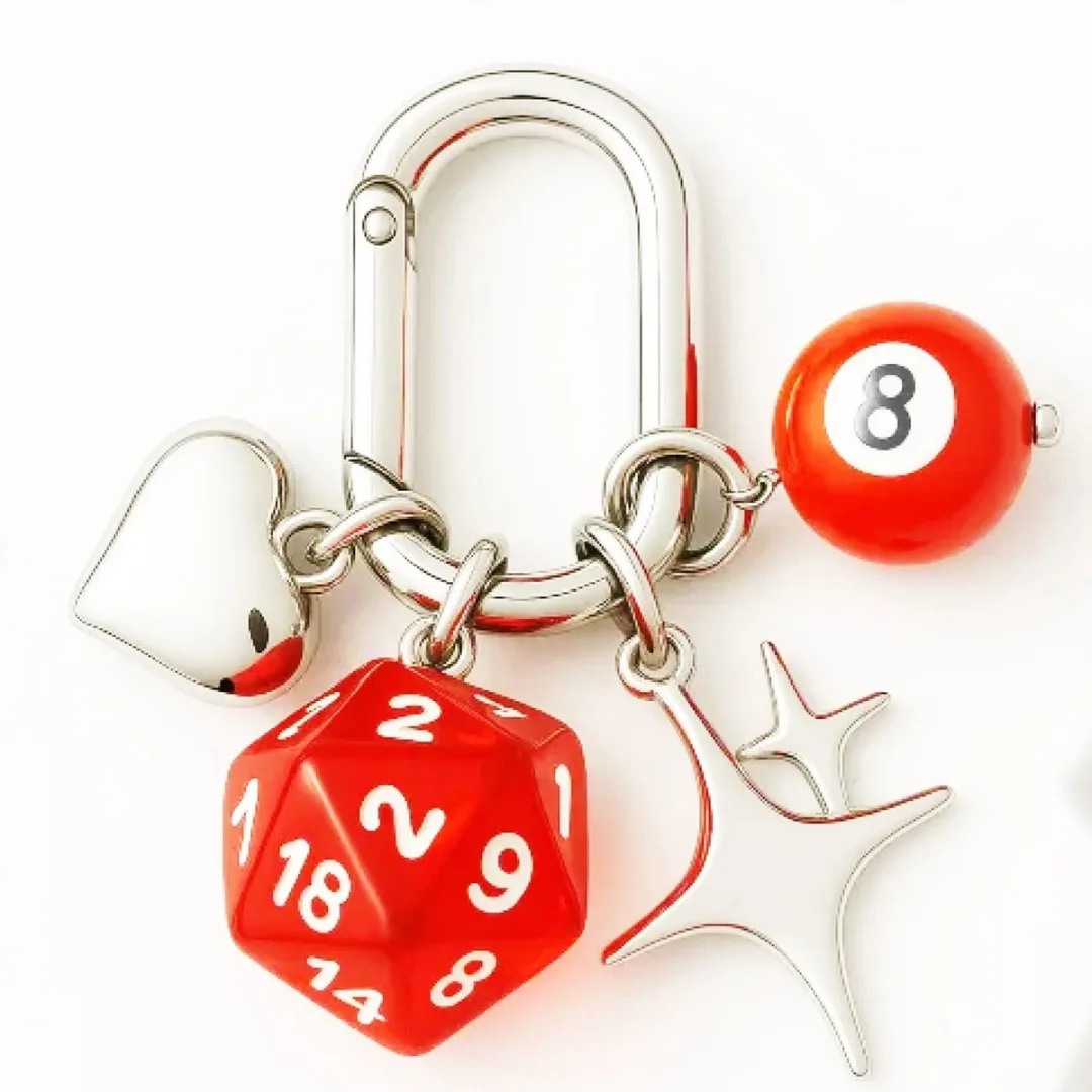 Lapi Toys DnD Metaal Sleutelhanger