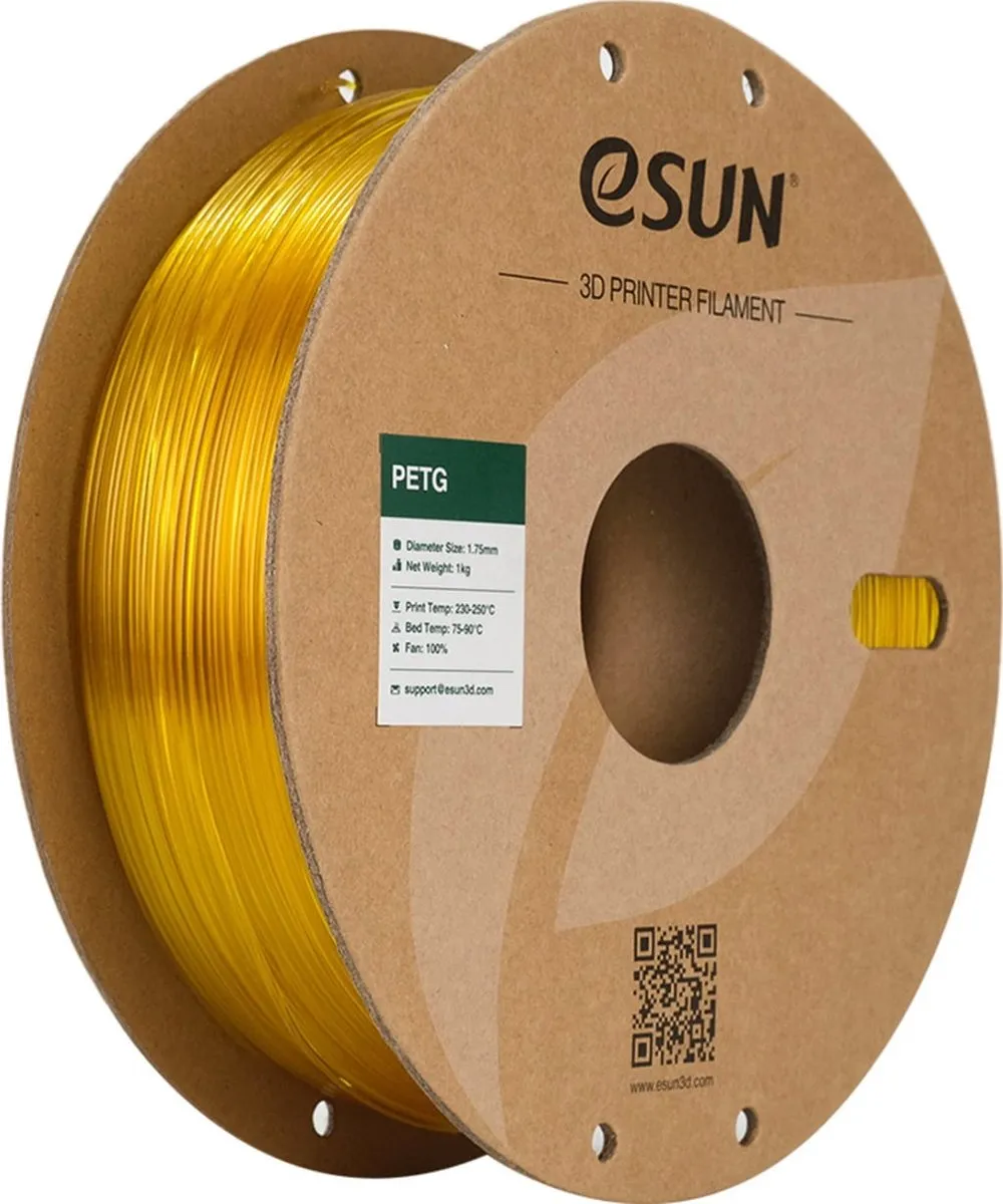 ESUN PETG Geel 3D Printer Filament 1kg