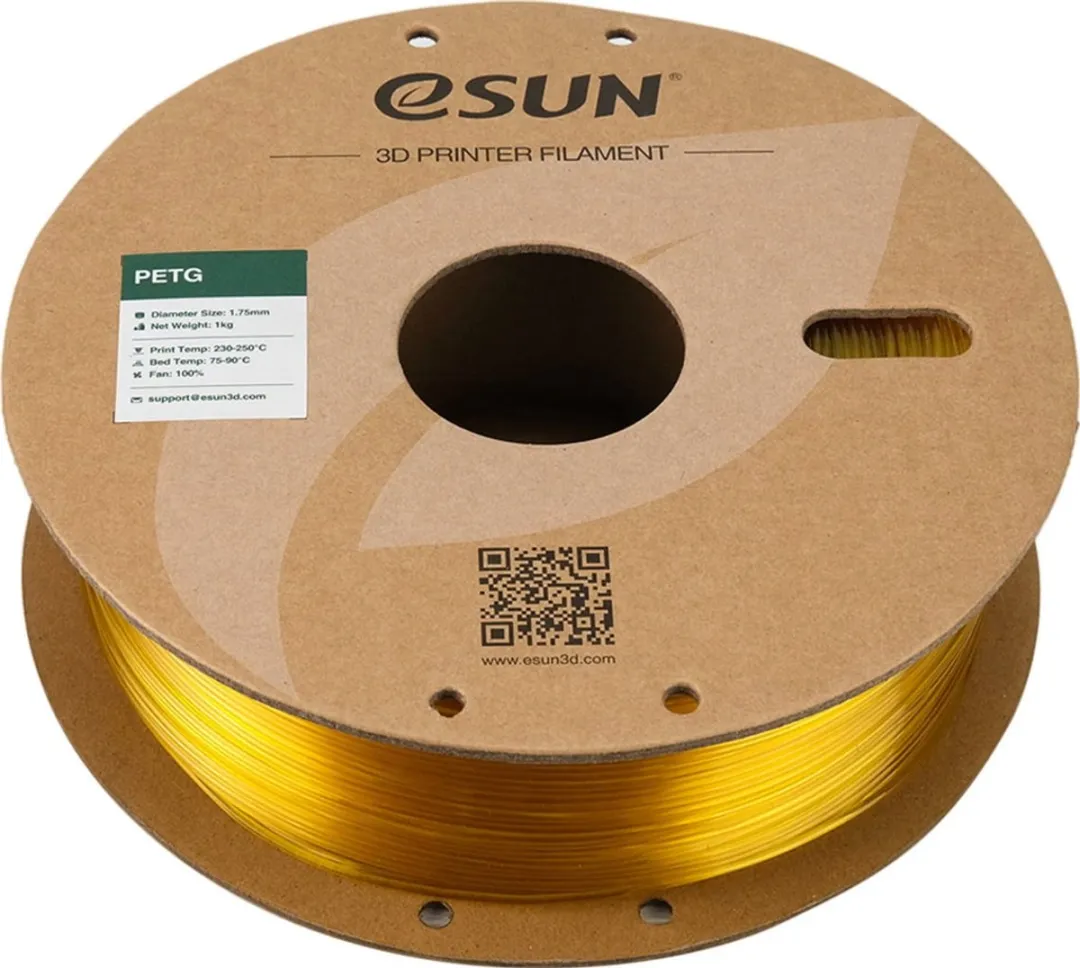 ESUN PETG Geel 3D Printer Filament 1kg - 1.75mm