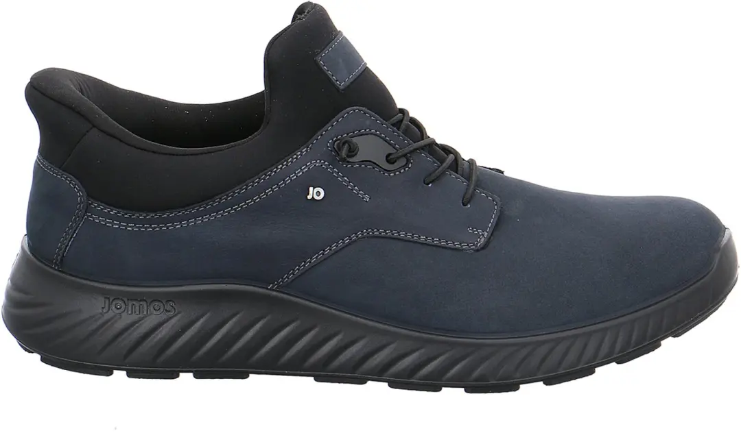 Jomos Leder-Mix heren instappers donkerblauw maat 49
