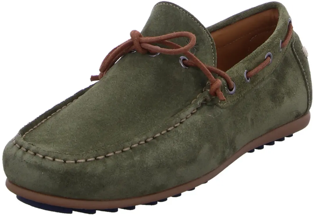 Floris van Bommel SFM-40031-50-02-5 heren instappers groen maat 46
