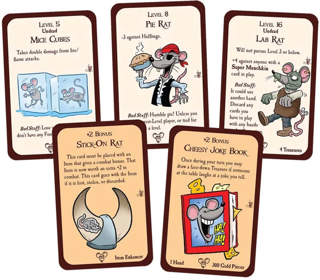 Steve Jackson Games Munchkin Rats Uitbreiding