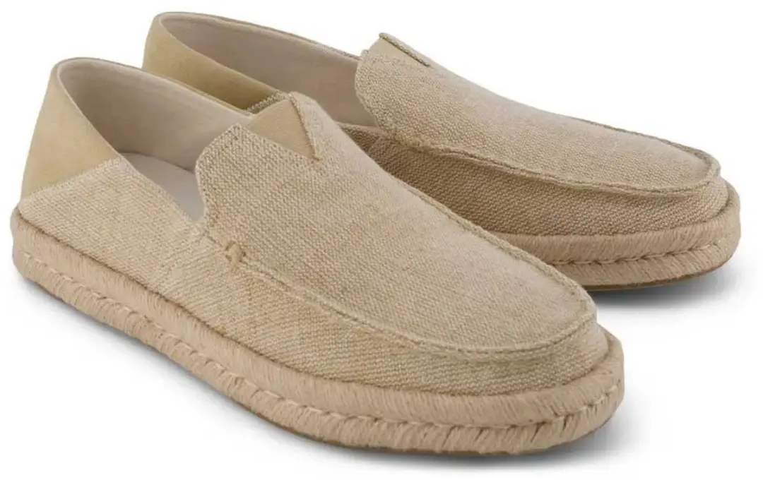 TOMS Shoes - ALONSO LOAFER ROPE - Instappers - Kleur: Wit/beige - Maat: 44 - afbeelding 3 van 6