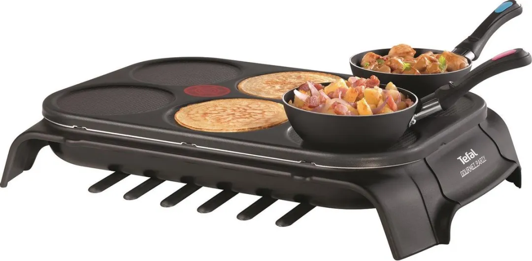 Tefal Wokparty Duo PY5828 Wokset - 6 Personen - Zwart - afbeelding 6 van 6