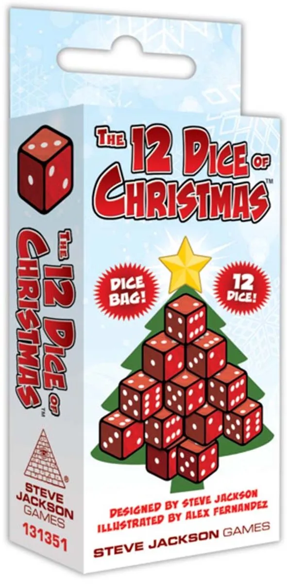 Steve Jackson Games 12 Dice of Christmas Dobbelspel