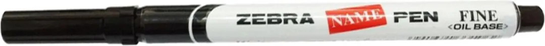 Zebra Textielpen 1.5mm