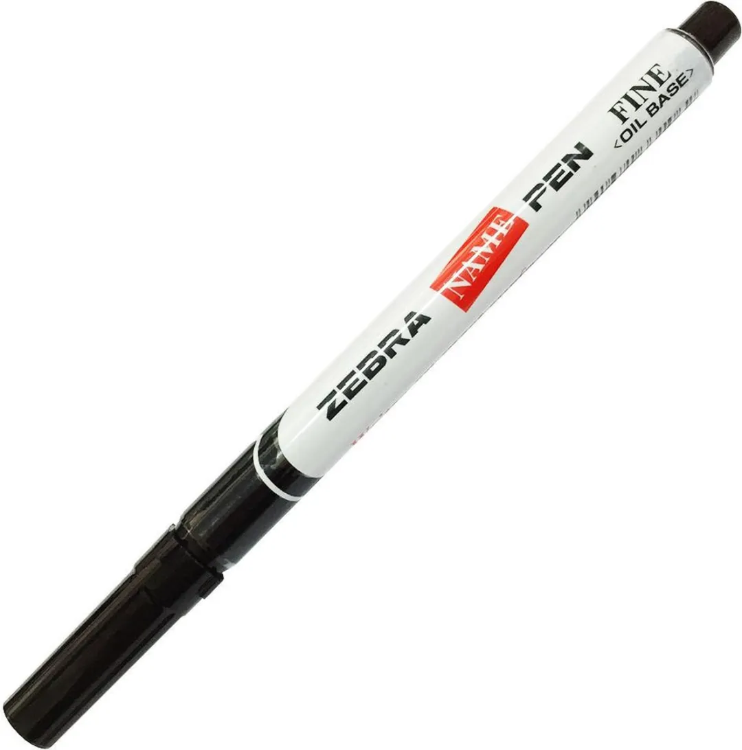 Zebra Textielpen 1.5mm - Zwart - afbeelding 6 van 6