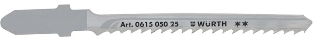 Würth Decoupeerzaagblad voor de bouw, twee sterren voor hardhout, zacht hout, h