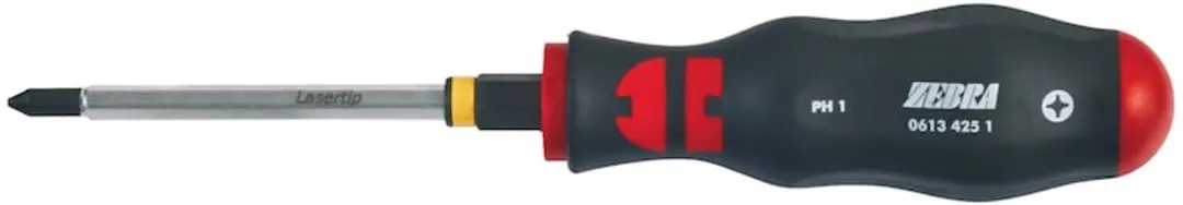 Würth Schroevendraaier PH met laserpunt met zeskantschacht