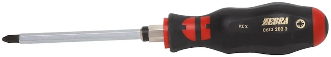 Würth Schroevendraaier PZ 3C-handgreep met zeskantschacht