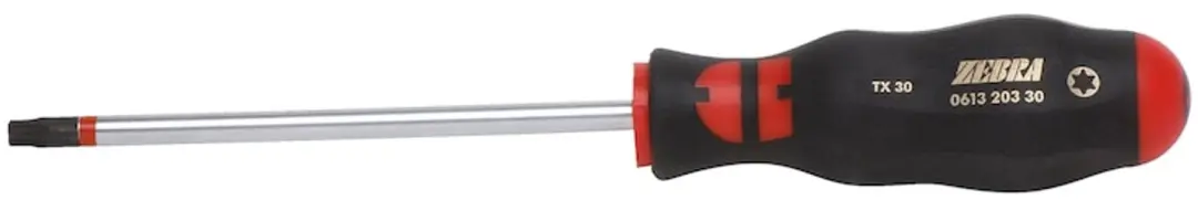 Würth Schroevendraaier TX 3C-handgreep met ronde schacht
