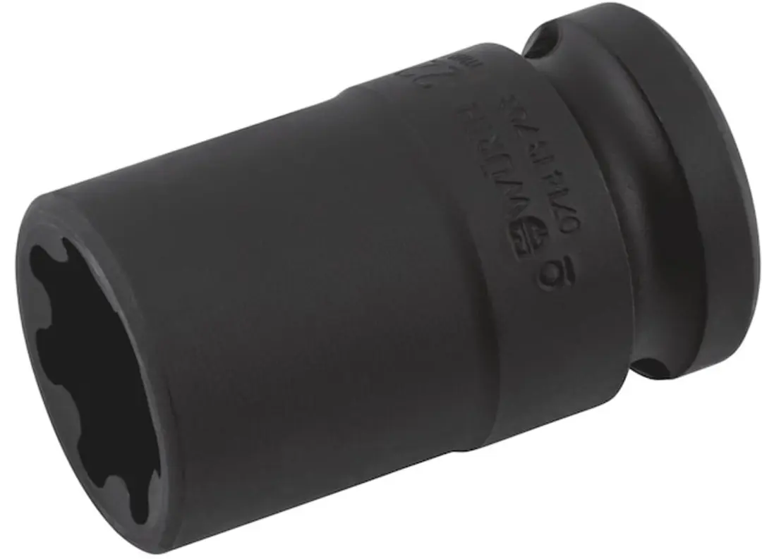 Würth 1/2 inch dopsleutel, 7-zijdig