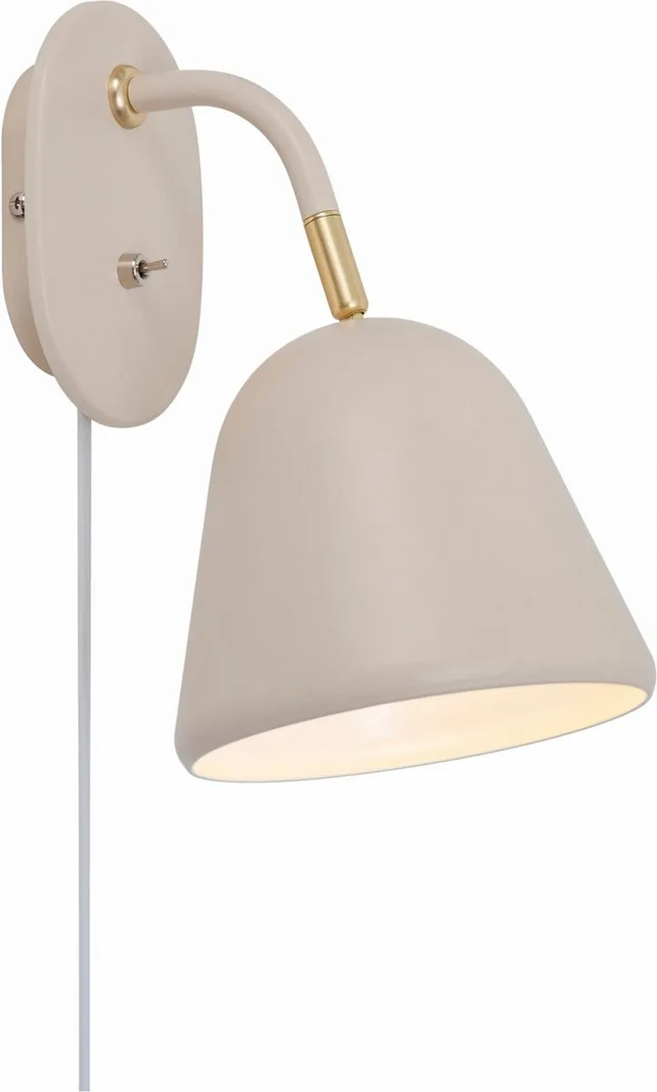 Nordlux Fleur Wandlamp E14 - 15cm Beige