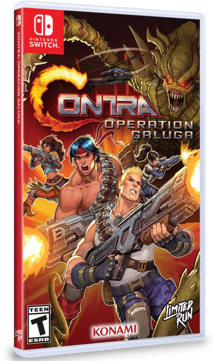 Limited Run Games Contra Operation Galuga Nintendo Switch
