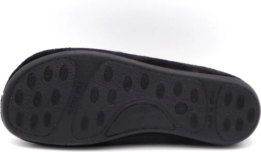Q-Fit Madrid Dames Pantoffel - Zwart - 40 - afbeelding 5 van 6