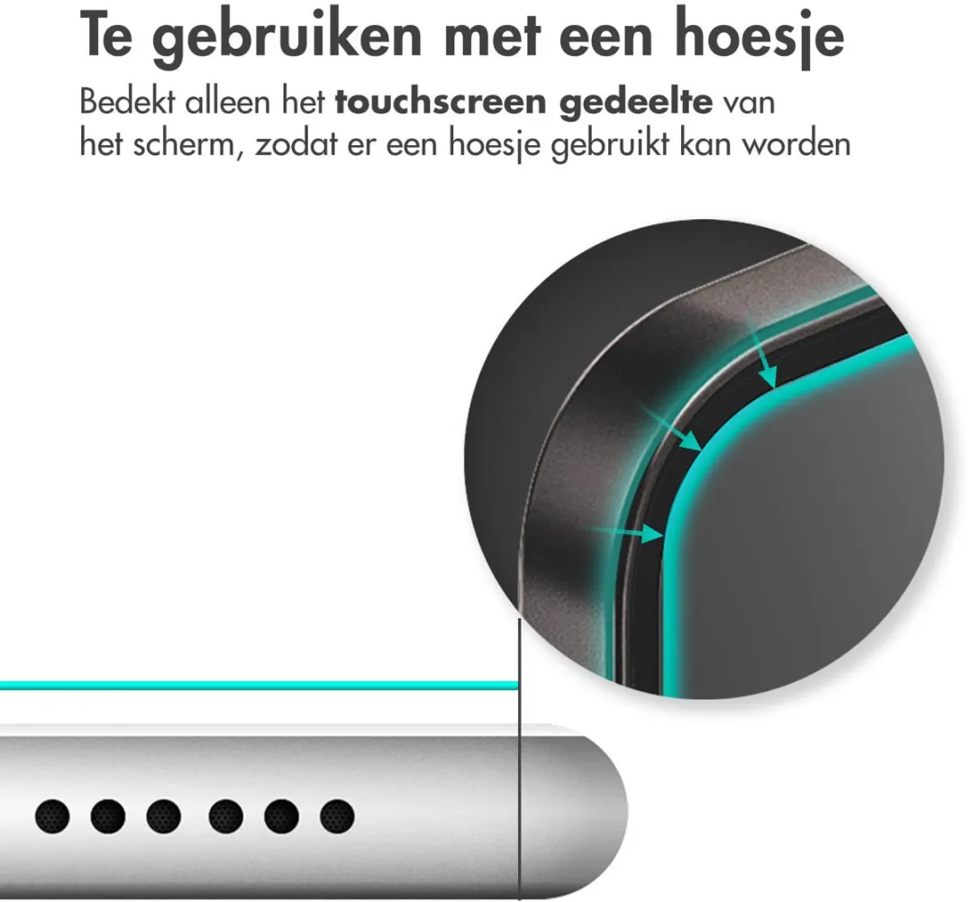 Imoshion Screenprotector Google Pixel 8a - Gehard Glas