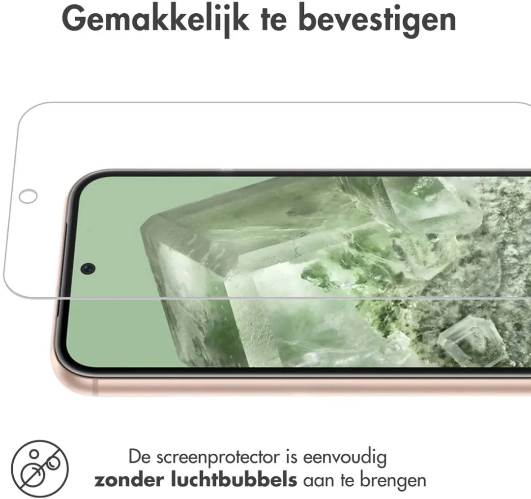 Imoshion Screenprotector Google Pixel 8a - Gehard Glas