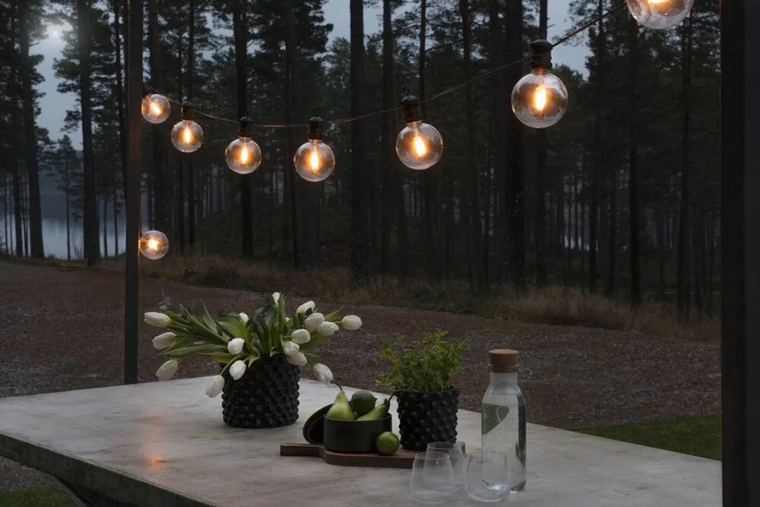 Konstsmide Partylight Verlengset 2395-860 - 10 Stuks - Zwart