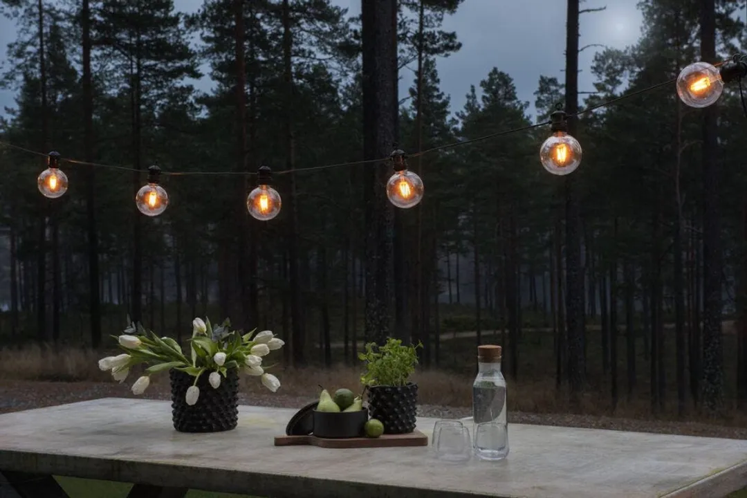 Konstsmide Partylight Verlengset 2395-860 - 10 Stuks - Zwart